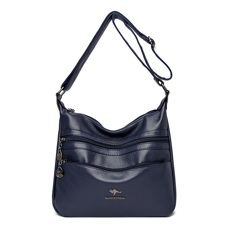 凯迪菲尼袋鼠包包女包新款2021斜挎包女单肩包大容量大气女士包包