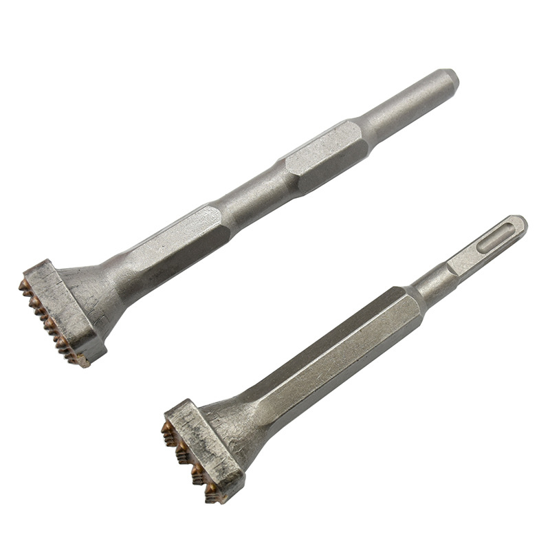 凿毛锤混凝土荔枝多规格花锤头钻锤头打毛电镐道路电锤锤石桥梁