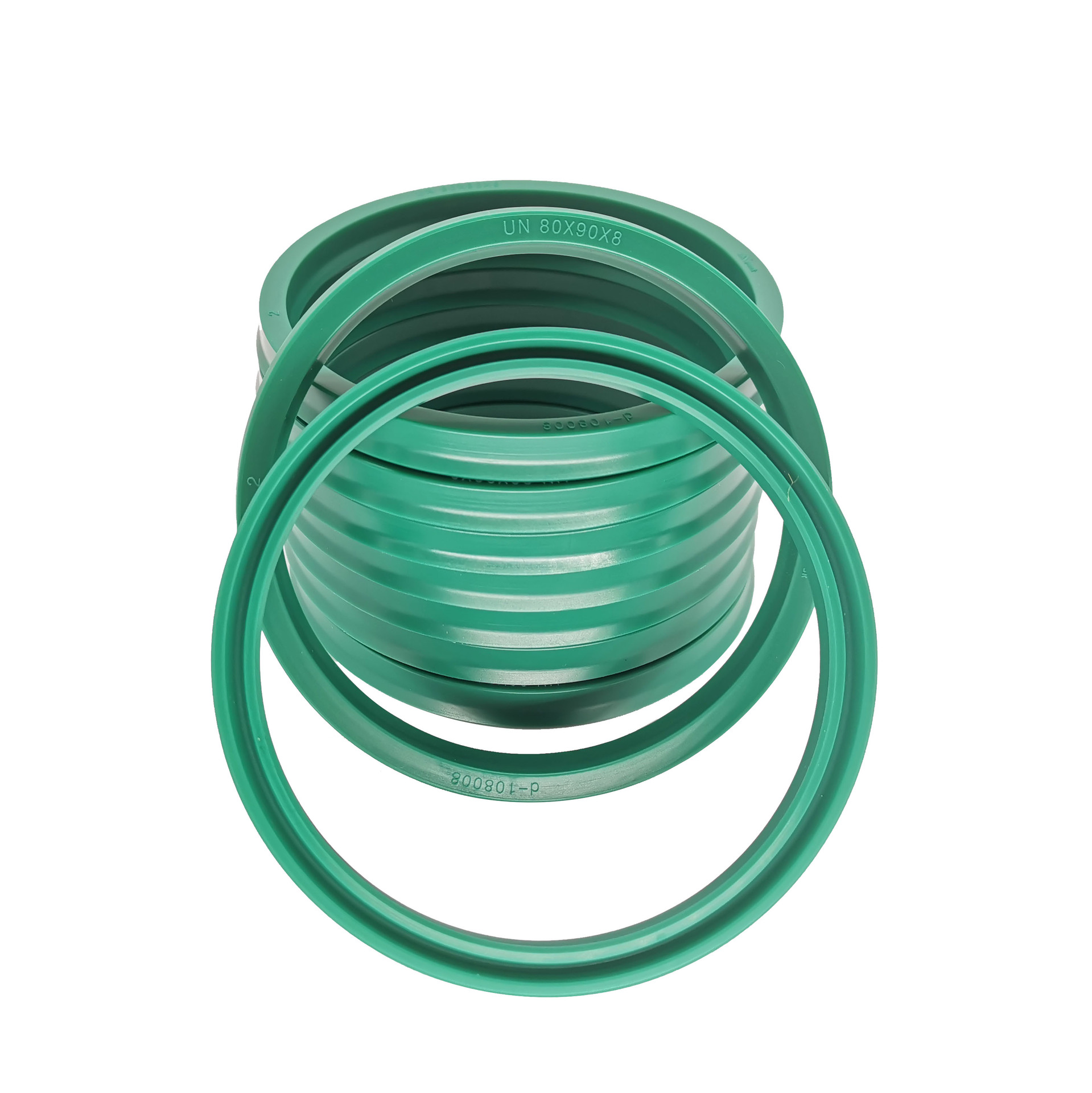 轴孔通用型密封uhs55*70*9un型油封聚氨酯墨绿色油封