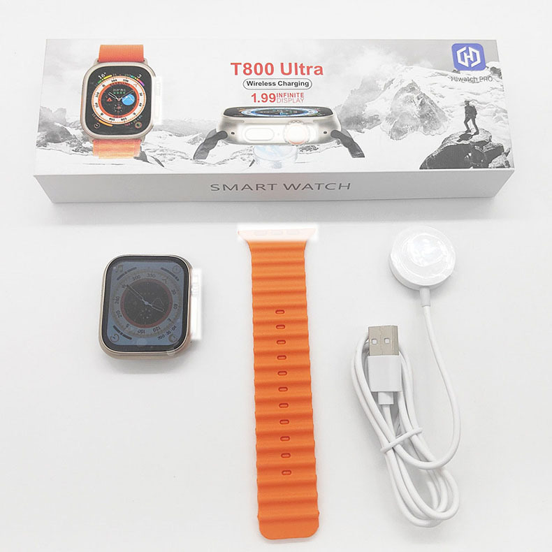 T800ultra Smart Watch 1.99 Hd Large Screen Bluetooth Calling Sports Version S8 Watch Huaqiang North Wholesale