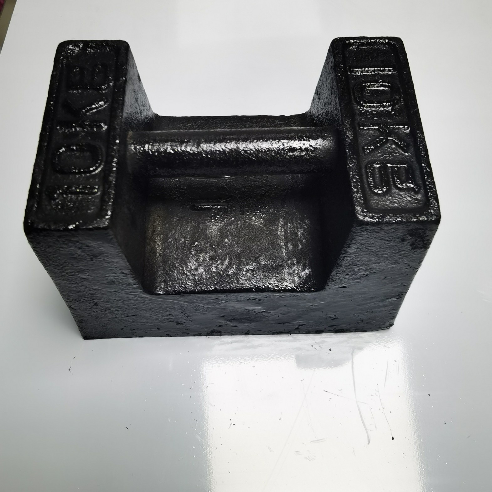 广东厂供10kg标准砝码, 10kg锁型铸铁砝码纯生铁砝码含合格证