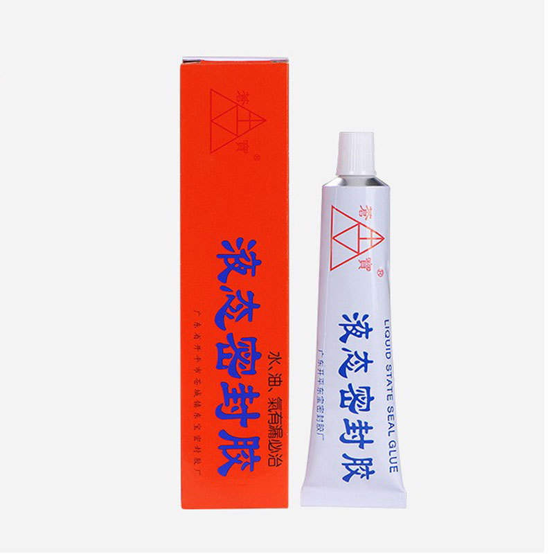 苍宝液态密封胶 气有漏必治 白色耐高温密封胶 85g