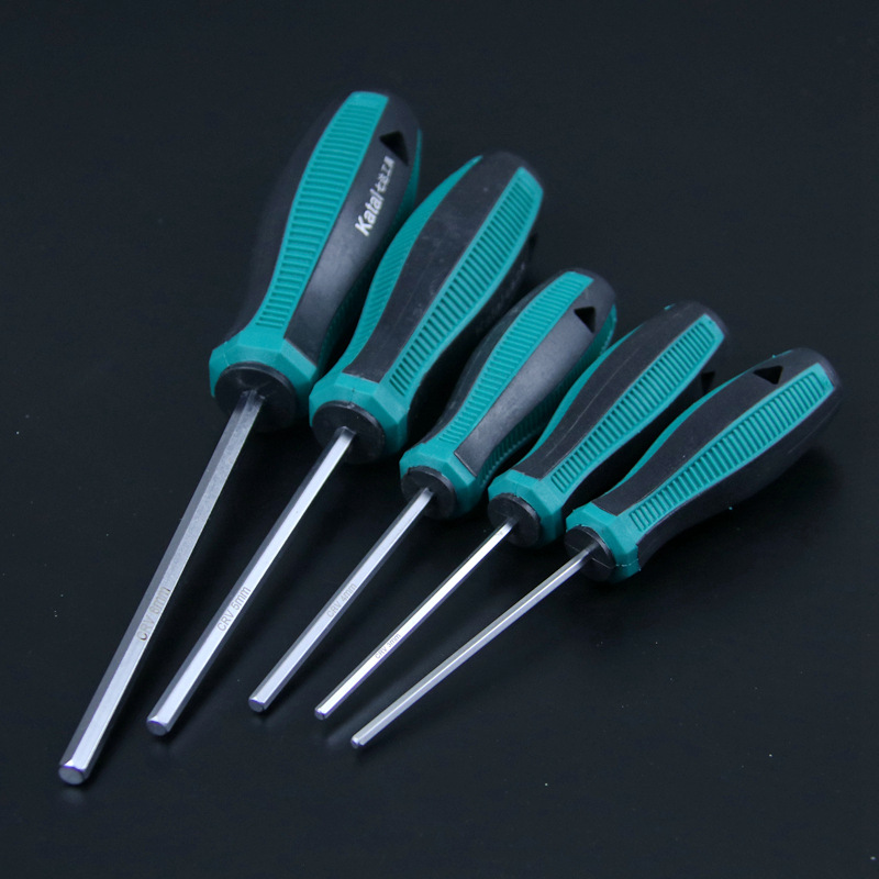 铬钒钢直柄 内六角螺丝刀 改锥 起子 内六角扳手六角棒六角螺丝