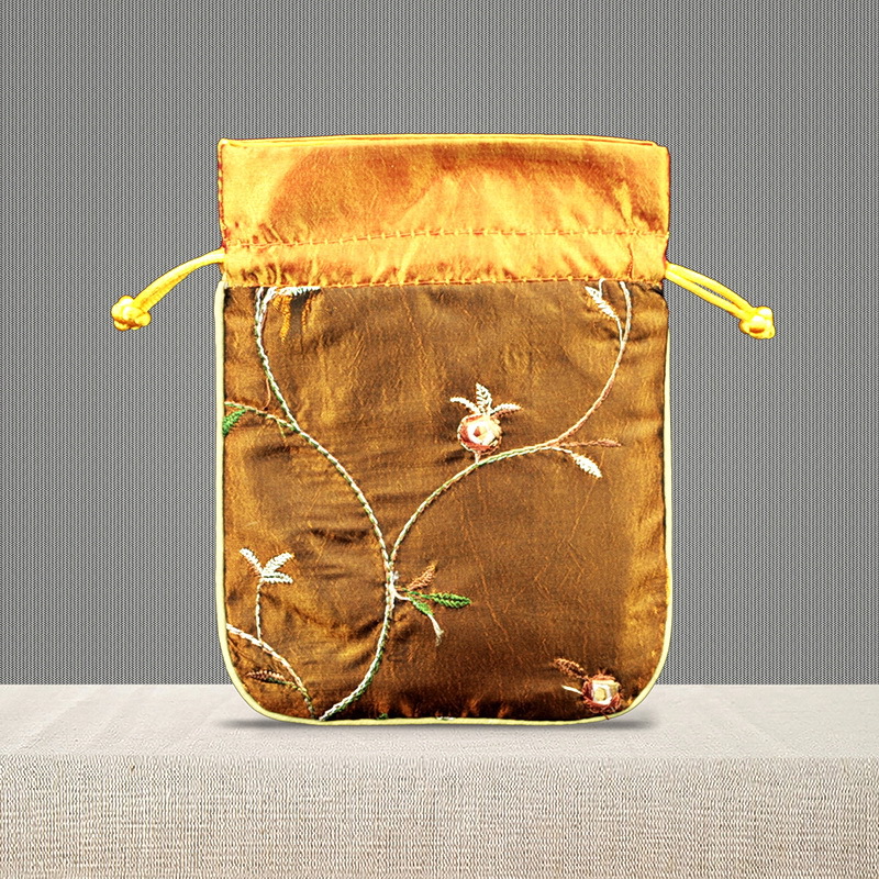 12*15古风高档绣花袋小荷包袋古代钱包复古刺绣小锦囊汉服香囊袋