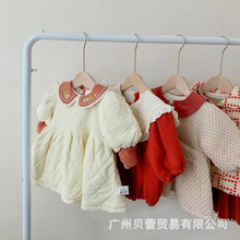 23冬季儿童加绒加厚棉服羽绒服实体网红童装直播工厂一手货源批发