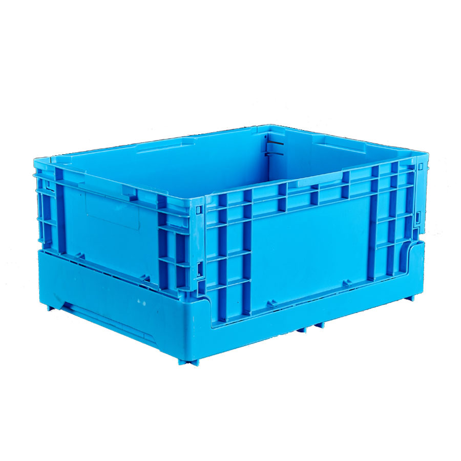 佛山厂家可折叠箱物流周转箱收纳塑料箱汽车零件装配箱堆叠胶箱