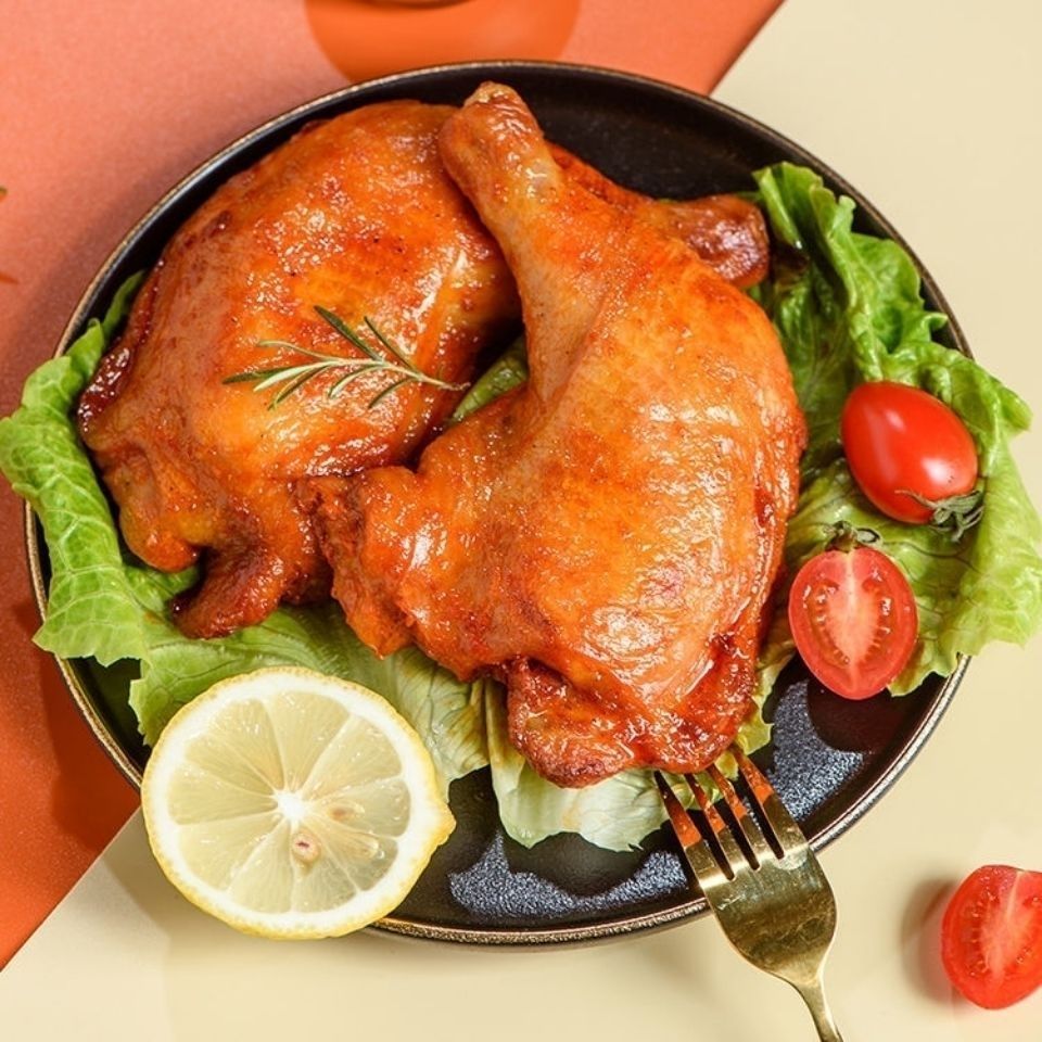 美滋妙食品奥尔良鸡腿16只冷琵琶腿全腿炸大鸡腿新鲜油炸食材8只