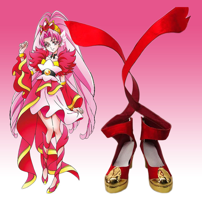 princess光之美少女 cure scarletcos鞋动漫展演出鞋-阿里巴巴