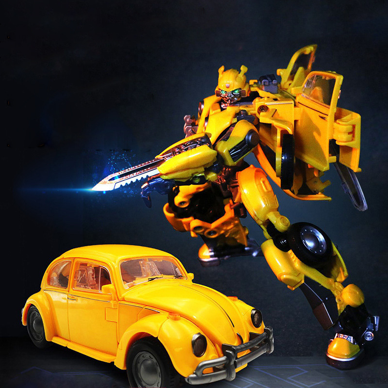 Taiba Children's Transform Toys Movie King Kong Enlarged Version Optimus Hornet Dark Pillar Power God Boy Model