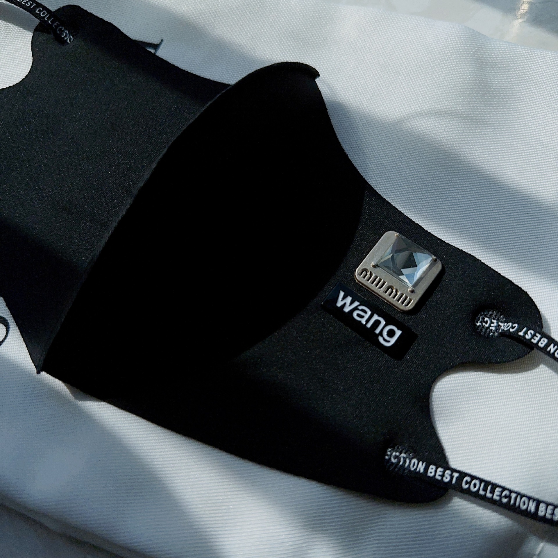 个性小众ins简约字母黑色口罩-阿里巴巴