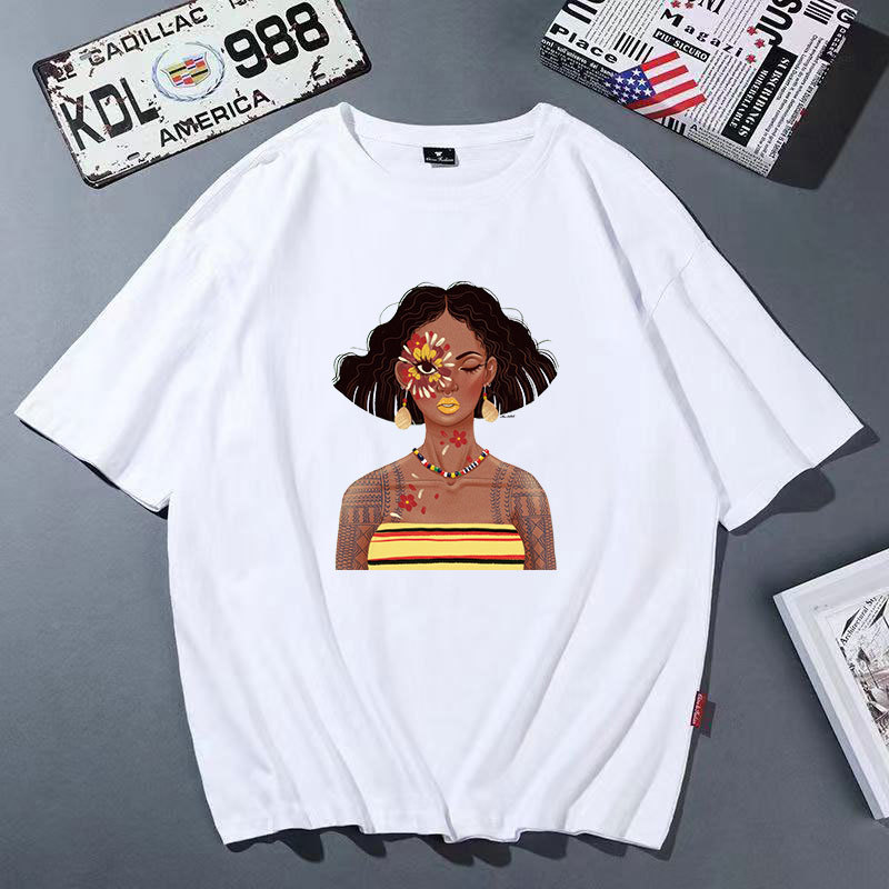 工艺印花烫图货号美女烫画贴风格欧美适用范围服装品牌泰熙烫画商品