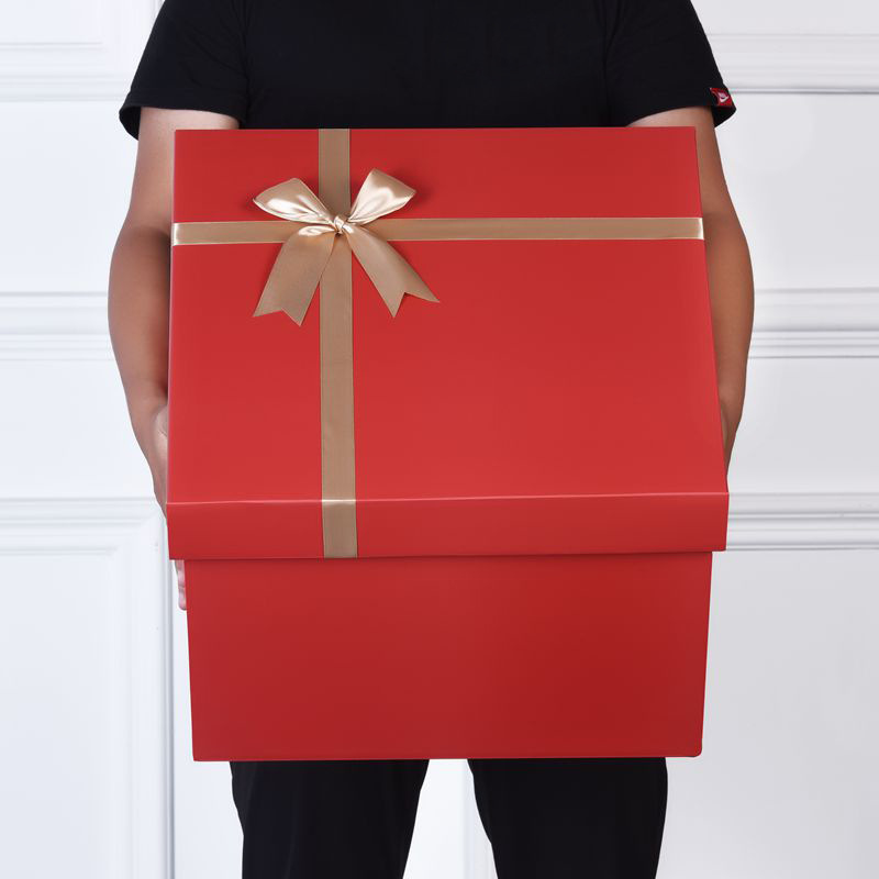 礼物盒特大号装礼物的盒子零食礼盒空箱子礼品盒大号大正方形h