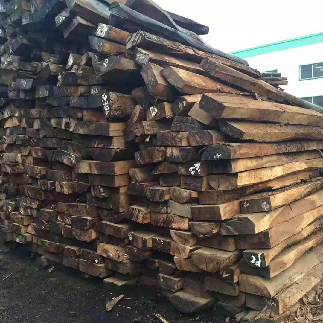 高棉板材 高棉花梨原木 高档家具材 花纹美丽