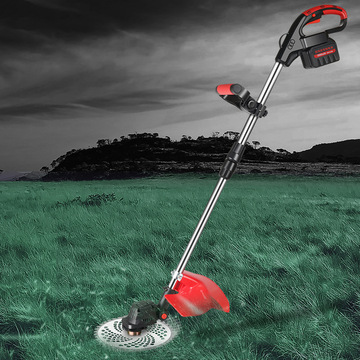 无刷锂电割草机除锄草机小型家用手持电动打草机充电式草坪修剪机