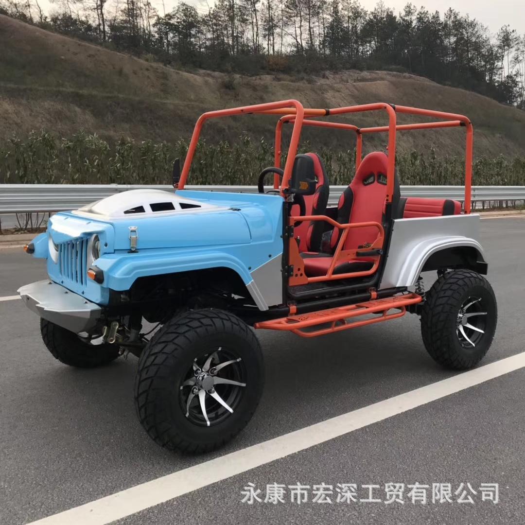 全地形沙滩两驱四驱沙滩车庞巴迪倒三轮摩托车卡丁车农夫车越野车