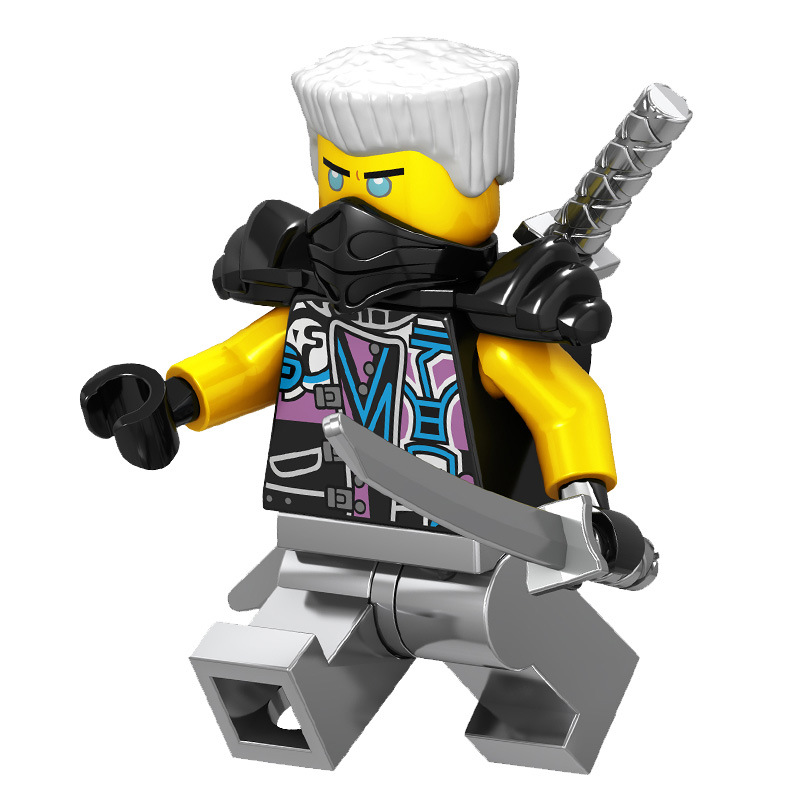 lego乐高幻影忍者人仔njo418机器忍者克普特将军大电影加满都魔王