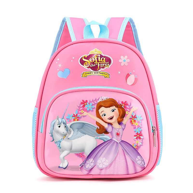 2023 New Primary School Student Bag Princess Elsa Backpack Boys and Girls Cute Cartoon Kindergarten Backpack