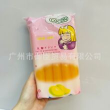 批发 马来西亚可康COCON优果棒棒冰芒果味果冻饮料450ml一箱16包