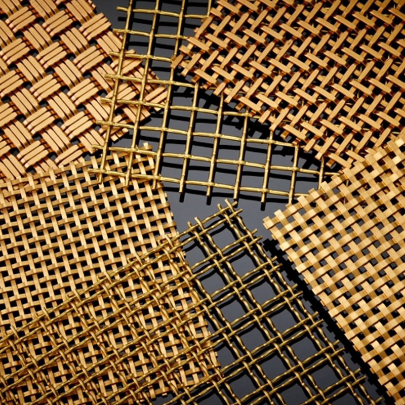 金属网diy隔断网不锈钢吊顶扁幕墙网帘背景屏风铁丝网背景墙布置