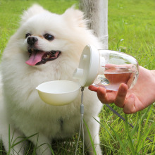 新款猫狗户外水杯随行杯小型犬小宠折叠便携小号蘑菇水杯