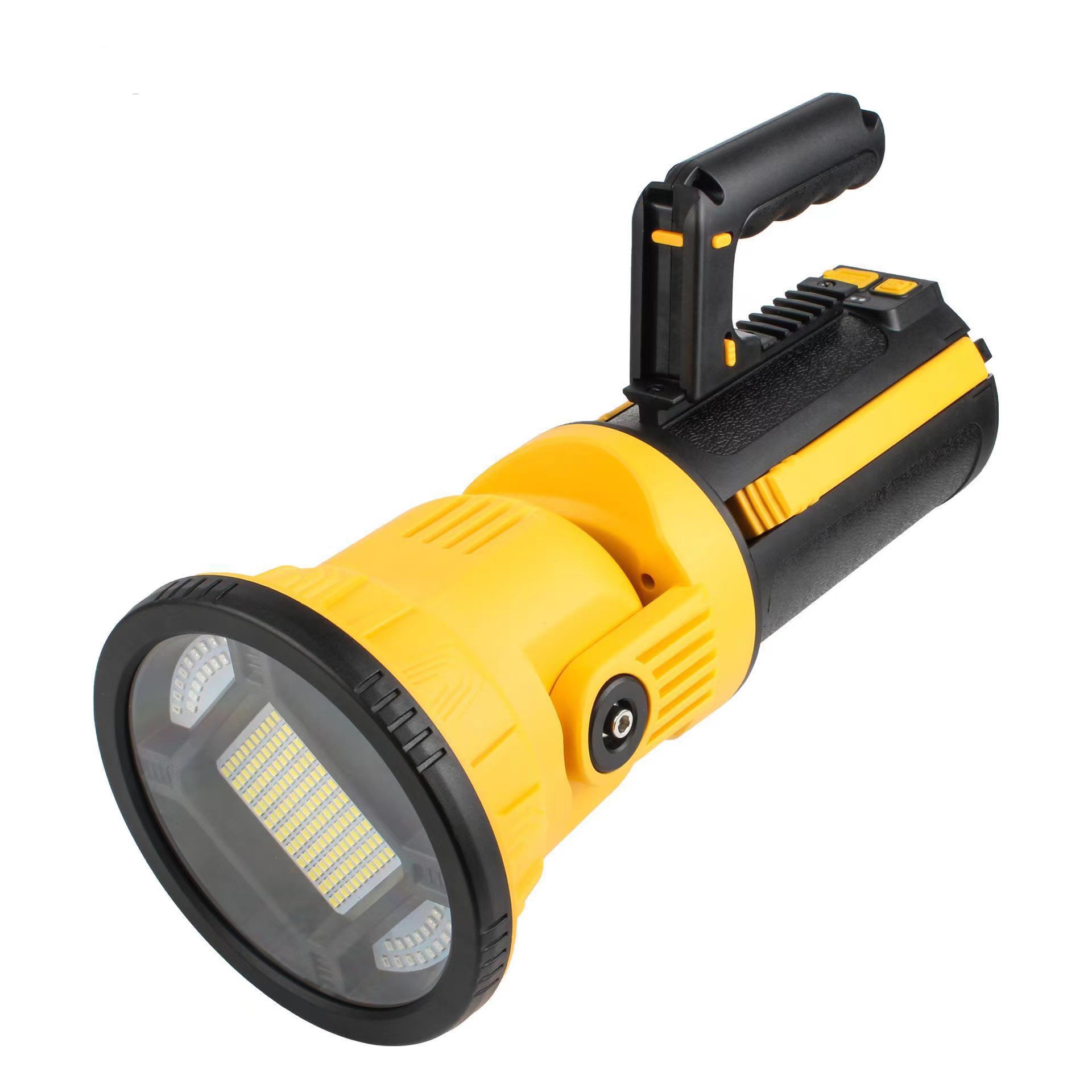 Cross-Border New Arrival TYPE-C Strong Light Portable Searchlight Multifunctional Foldable Work Light with Bracket Portable Lamp