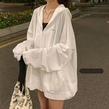 防晒服外套女夏季薄款2022新款春秋宽松开衫防晒衣长袖上衣ins潮