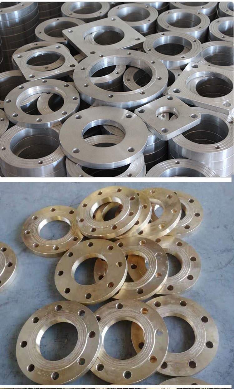 铝合金标准法兰片法兰盘座锻打对焊平焊冲压铝法兰现货厂家供应