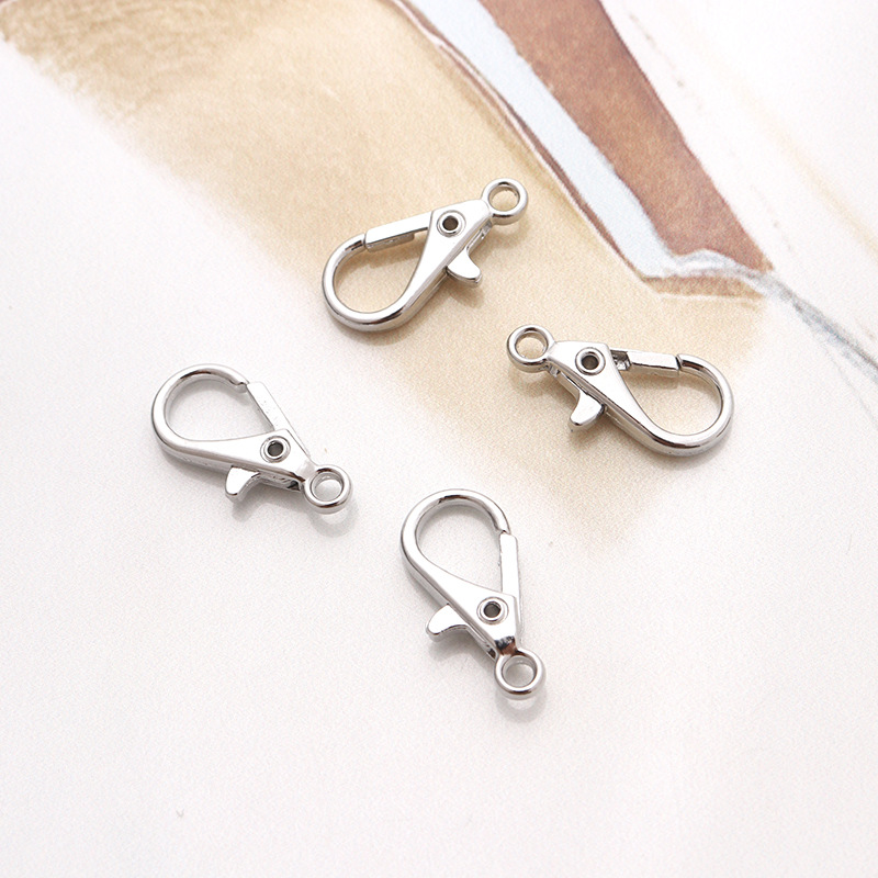 龙虾扣26mm银色鱼嘴扣钩扣手工diy毛绒服饰箱包饰品挂扣 厂家直销