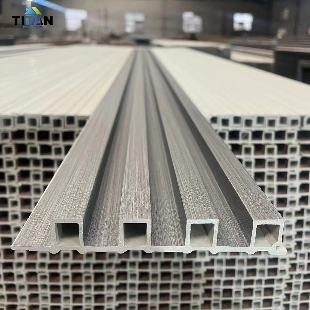 wpc生态木170格栅板 木塑格栅装饰护墙板生态木长城板-阿里巴巴