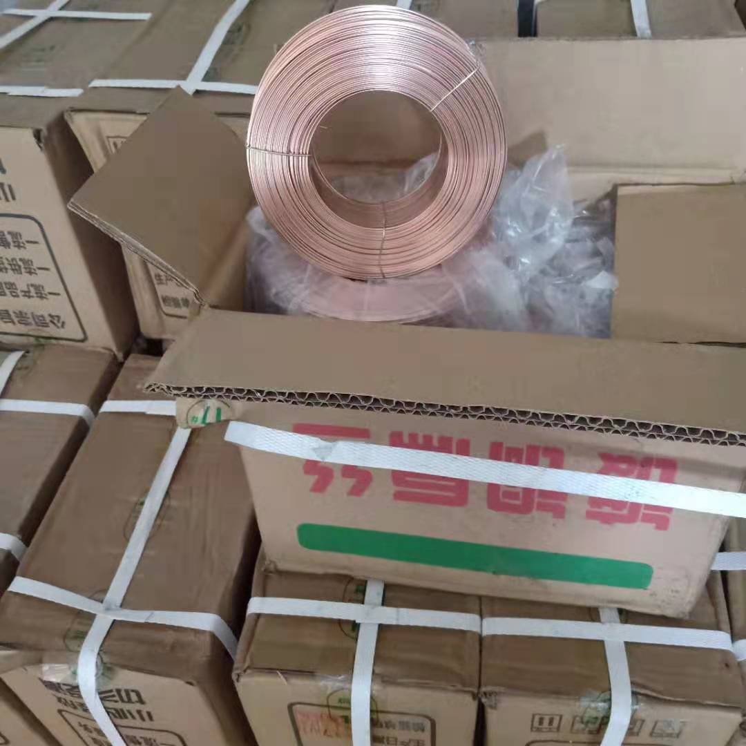 17#镀铜扁丝质量优纸箱扁丝厂家现货销售批发