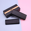 senior Flip new pattern manual glasses case Gift box black cortex Simplicity Myopia Carton customized LOGO senior Flip new pattern manual glasses case Gift box black cortex Simplicity Myopia Carton customized LOGO