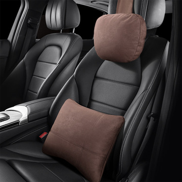 汽车头枕一对护颈枕车用靠枕车载枕头主驾驶座椅高端颈枕车内腰靠