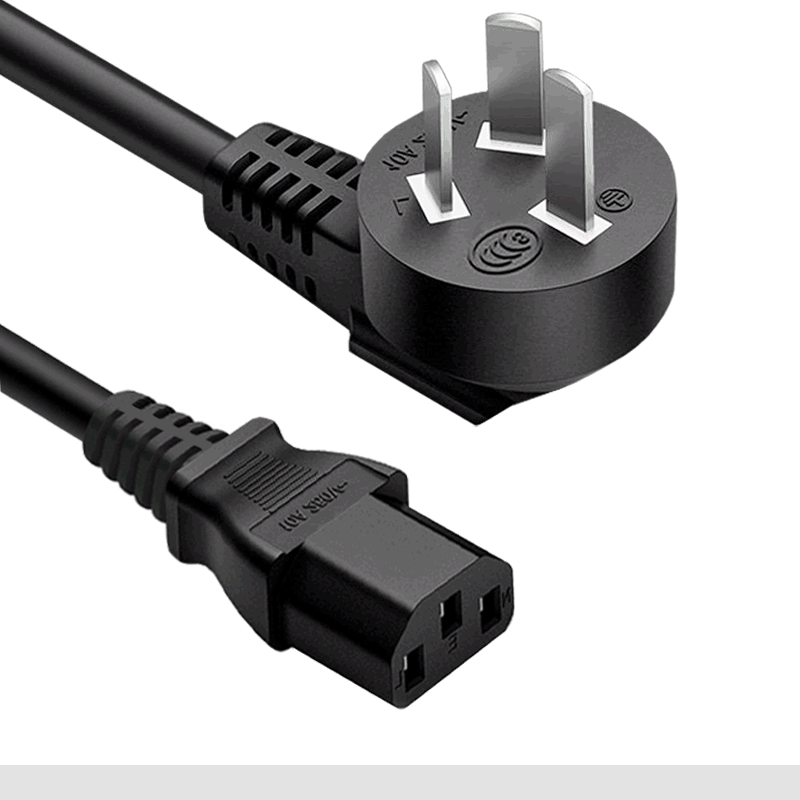 3c认证国标电脑电源线三孔主机插头线电饭煲锅水壶品字尾1.51.8米