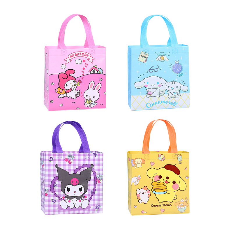 Amazon Hot Student Cartoon Creative Non-Woven Bag Shopping Bag Student Handbag Rio Handbag Wholesale