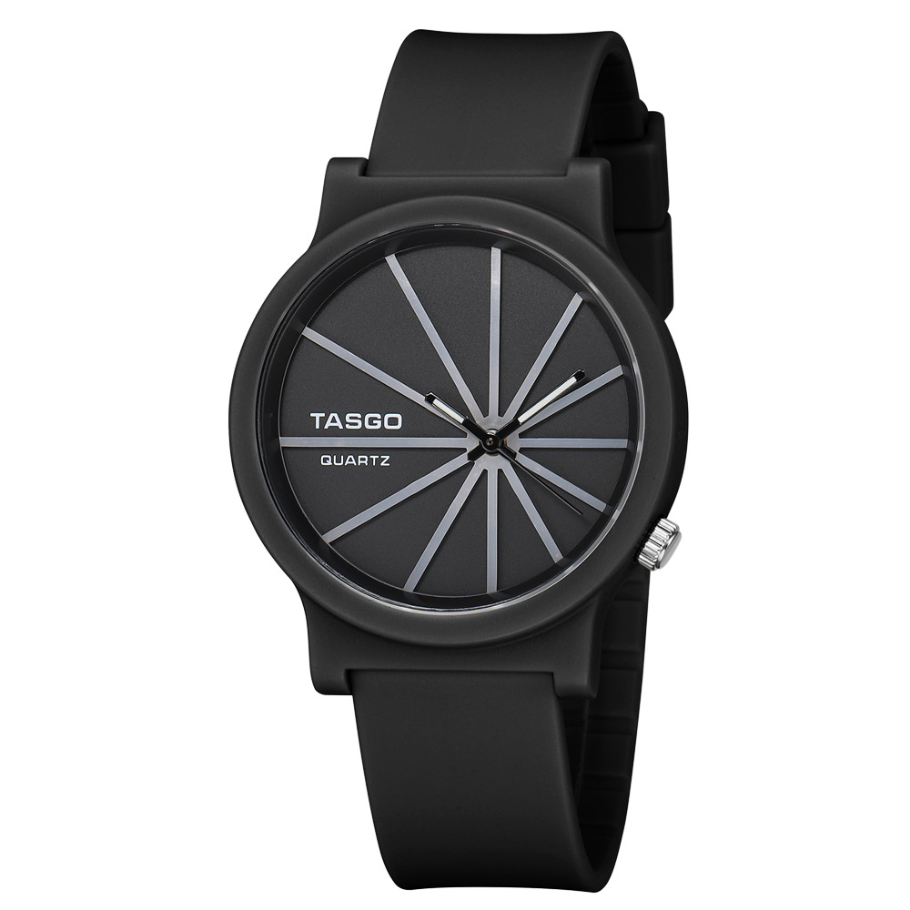 tasgo特斯高t146手表小众夏季ins风白色电子初高中学生新款青少年