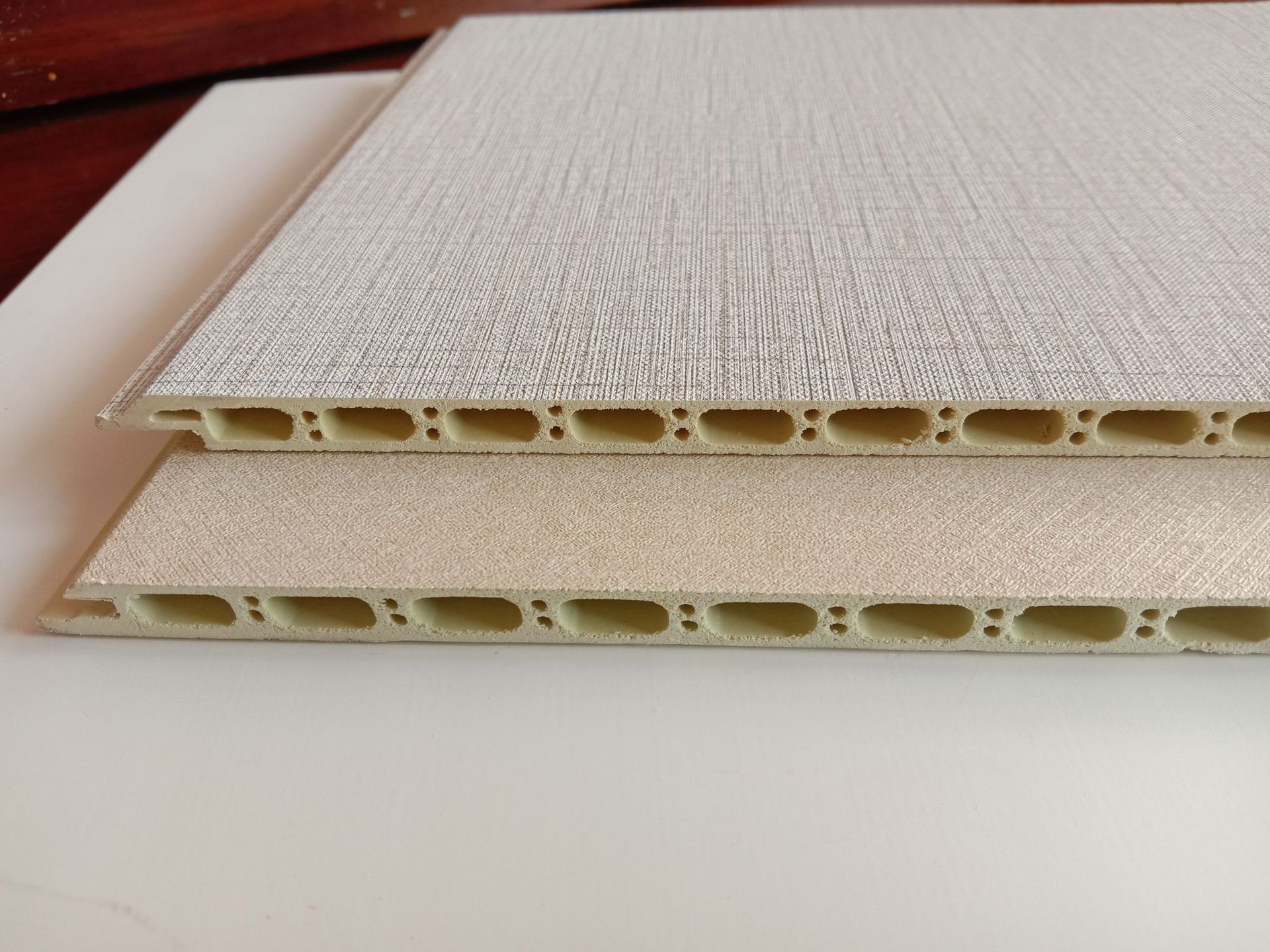 竹木纤维护墙板 400快装集成墙板 pvc室内免漆装饰板厂家现货批发-阿