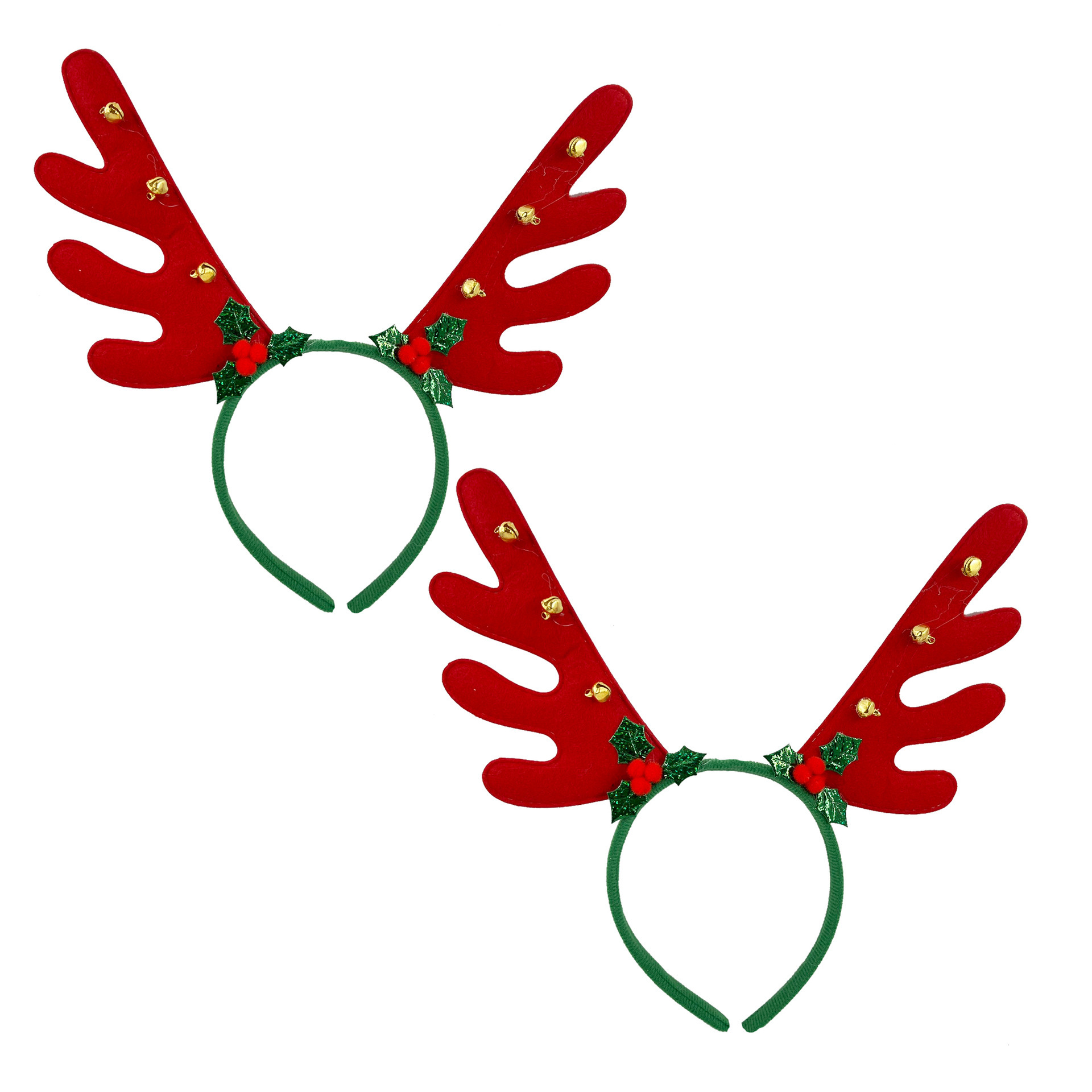 圣诞万圣节麋鹿发箍小驯鹿头饰鹿角耳朵儿童头箍铃铛鹿角发饰可爱