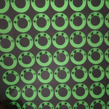 数字号码夜光电动车钥匙圈LOGO发光车贴仪表面板发光地贴荧光贴纸