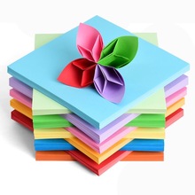 纸儿童手工幼儿园正方形diy长方形千纸鹤材料彩纸彩色折纸a4彩纸