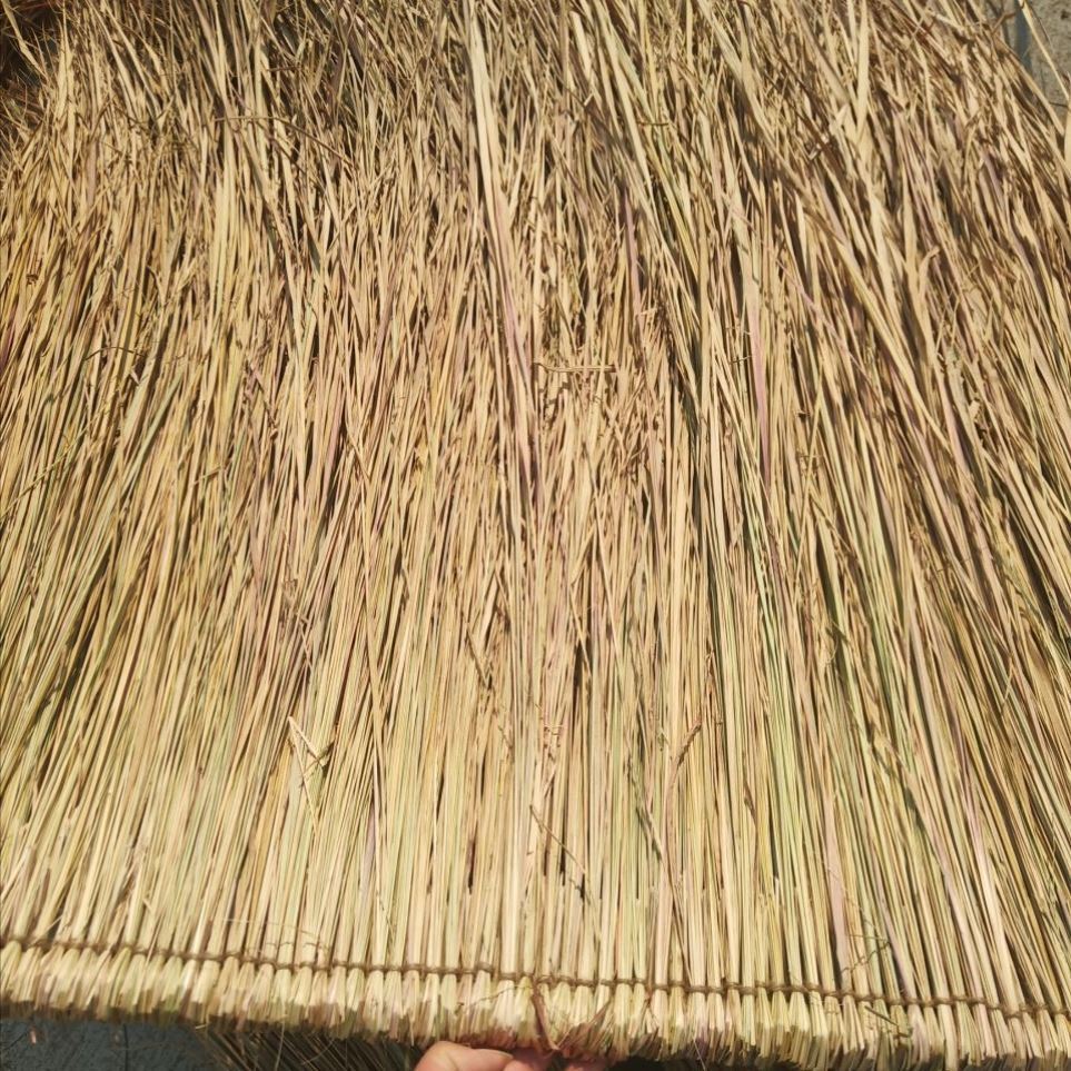 仿真茅草塑料毛草真茅草 天然茅草黄 手工编织 加厚毛草 公园农家