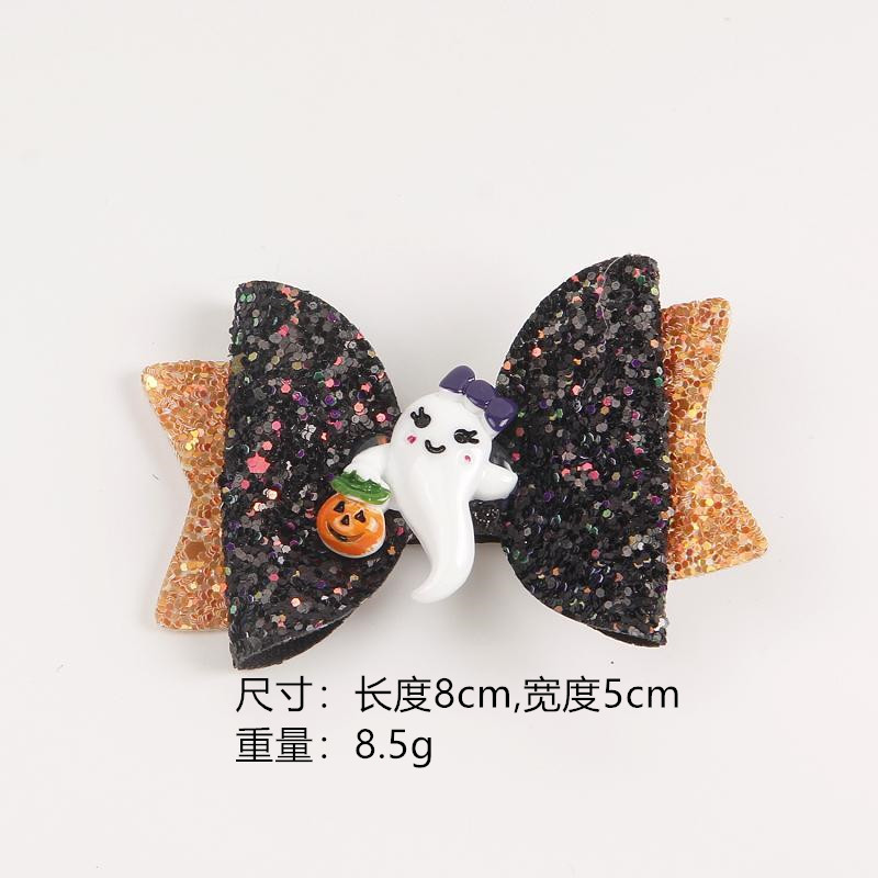 Million Halloween Barrettes Ghost Festival Party Dress up Clip Hairware Festival Atmosphere Hairpin Bow Hair Accessories