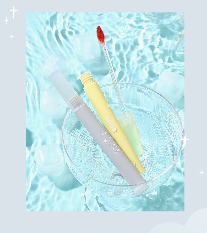 小冰棒空气唇釉odm雾感哑光细闪唇泥化妆品彩妆oem贴牌定制定做