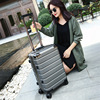 classic Aluminum frame trunk Draw bar box 20 password Boarding case ins The trend of female 24 brand Leather trunk classic Aluminum frame trunk Draw bar box 20 password Boarding case ins The trend of female 24 brand Leather trunk