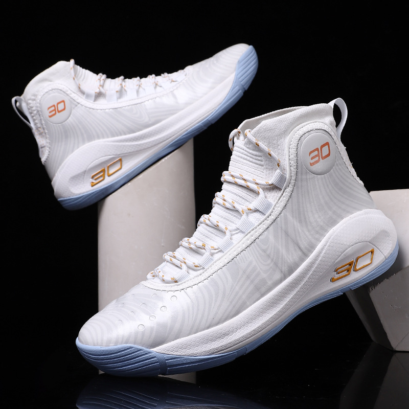 库里8代篮球鞋男鞋高帮专业欧文9科比球鞋女中小学生大童运动鞋10