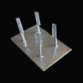 冷热镀锌埋板幕墙预埋件预埋铁板镀锌钢板镀锌预埋件工程幕墙配件