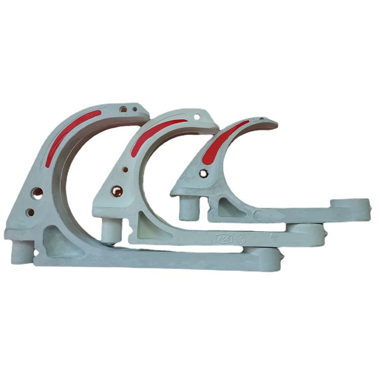 矿用电缆挂钩吊钩阻燃抗静电绝缘塑料gl-pvc38电缆电线挂钩钢丝扣