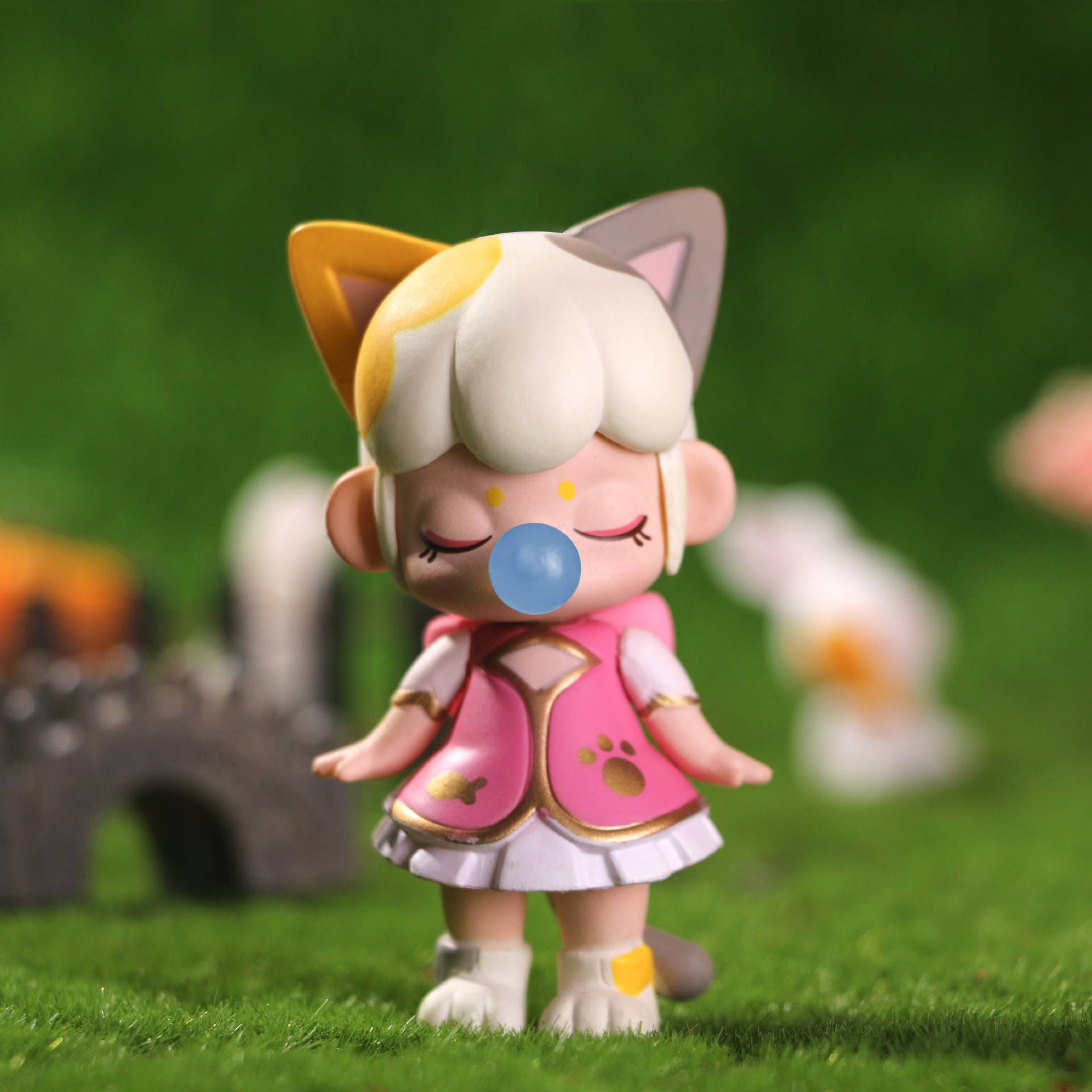 盲盒2020网红新款女孩手办女生版公仔玩具狐仙儿童娃娃忙和便宜鹿