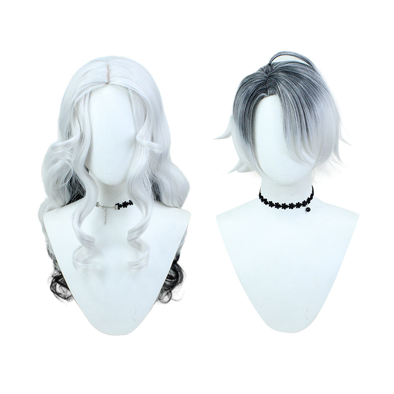 [Drifting] Identity V Star Cos Wig Psychologist Long Night Cosplay Wig Game Wig