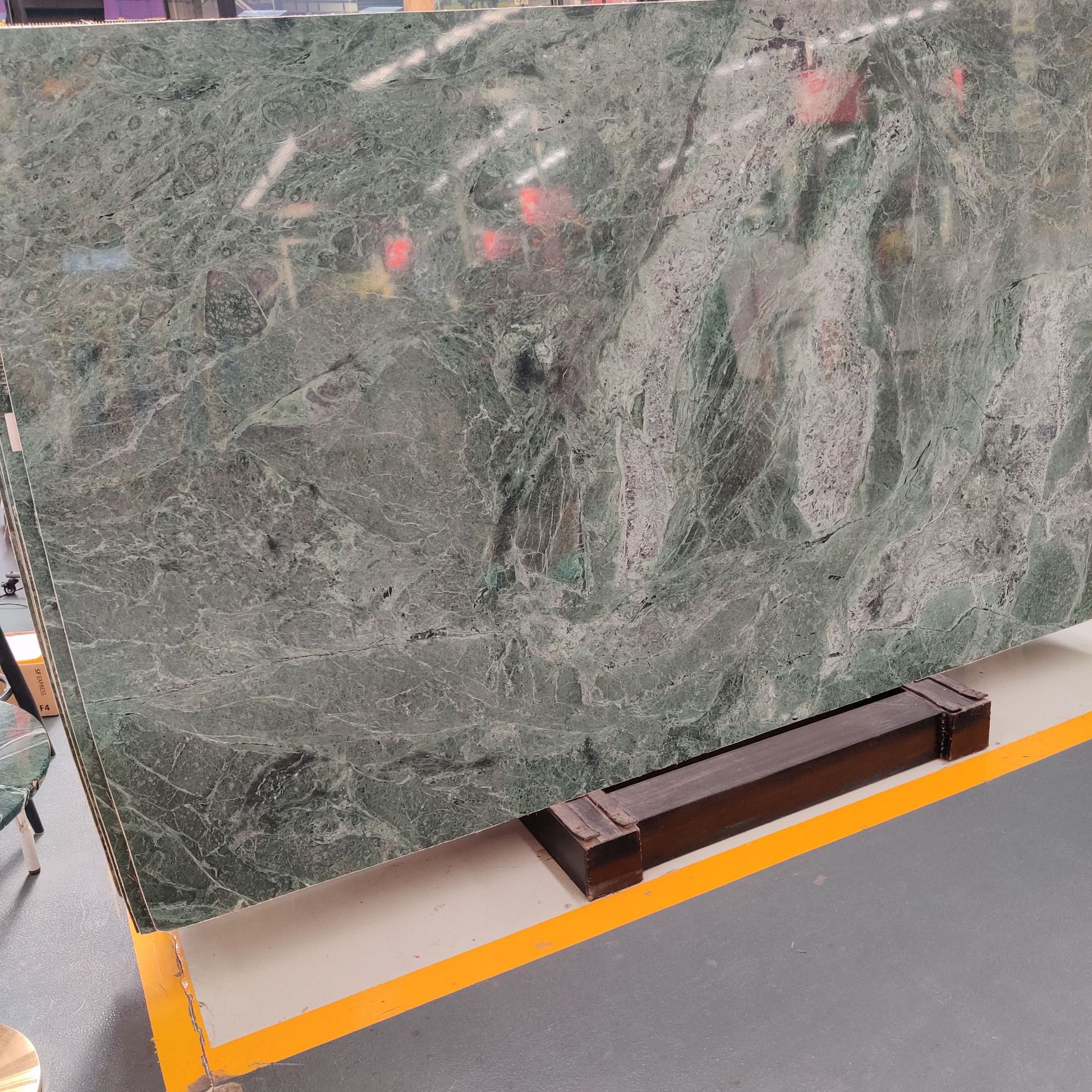 0成交0平方米台湾大花绿大理石石材地板 玉纹绿大理石板面 水头天然