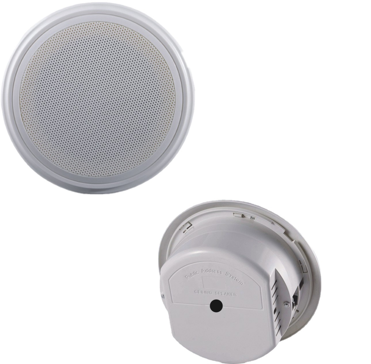 厂家供应公共广播系统天花吸顶喇叭 天花音响 室内吸顶嵌入式喇叭